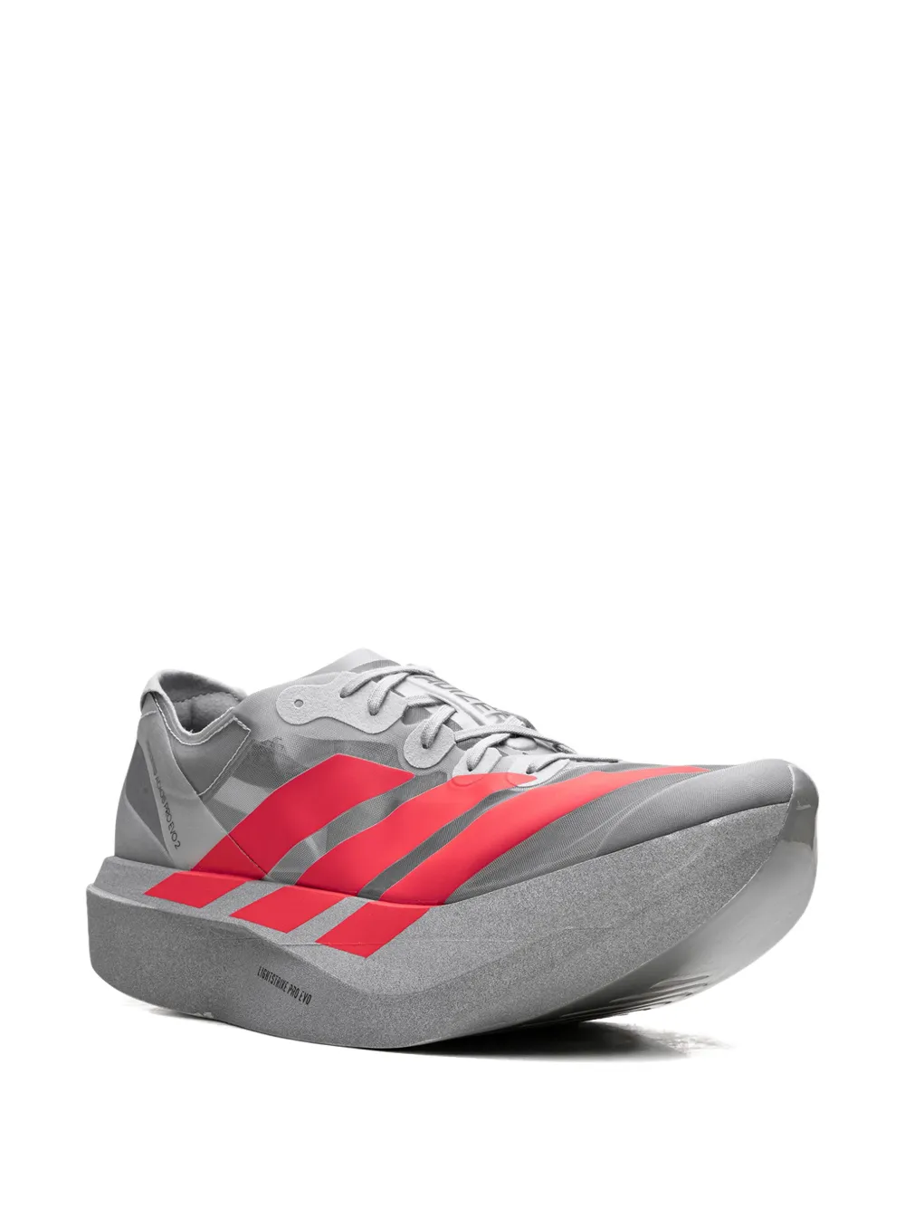 adidas Adizero Adios Pro Evo 2 Silver Metallic Lucid Red